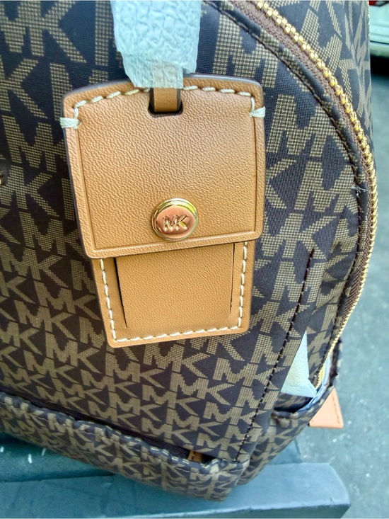 Michael Kors Lg Sable Brown MK Logo Backpack main image 7